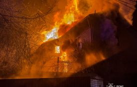 У Махаринцях спалахнув житловий будинок