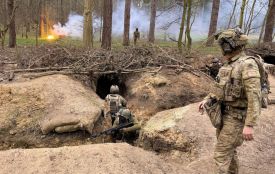 Українські військові знищили катер РФ та перехопили 65 ракет