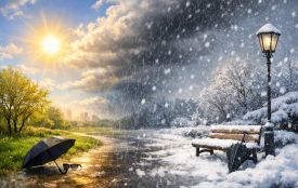 Погода різко зміниться: коли на Вінниччині чекати дощу та мокрого снігу