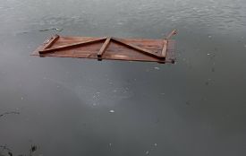 На Талимонівці у Козятині вчинили погром: побили туалет, лавки, столи