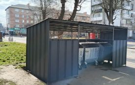 У центрі Козятина оновили майданчик для збору відходів