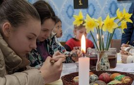 Діти з Махаринців вивчали стародавні техніки писанкарства
