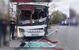 Біля Перемоги на Козятинщині водій фури врізався в автобус. Є загиблий