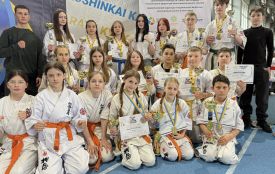 Козятинські каратисти привезли зі столиці 29 нагород