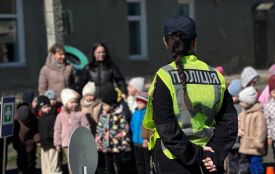 До дитячого садочка у Козятині завітала патрульна поліція