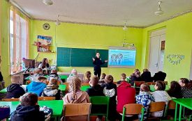 Поліцейські говорили з дітьми про ризики вербування та ментальне здоров'я