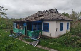 Вінниччина під повітряною атакою ворога. Є пошкоджений будинок і агрогосподарство