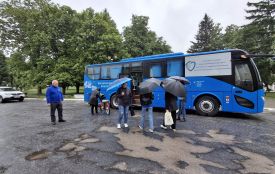 Турбота у негоду. На Козятинщині працював вакцинобус