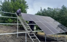 У Бродецькому для водонапірних веж встановили сонячні панелі