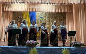 Співали, пригощали короваєм, рибною юшкою та збирали гроші для ЗСУ. День села у Кашперівці