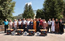 Громадам Козятинщини передали генератори
