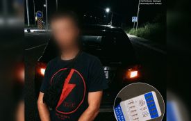Зупинили водія, що їхав під кайфом