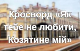 Кросворд «Як тебе не любити, Козятине мій»