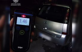 У Козятині по Незалежності зупинили п'яного водія