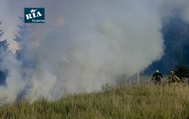 У Махаринцях загорівся припаркований автомобіль
