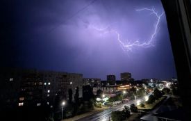 Через грозу оголосили жовтий рівень небезпечності