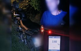 Нічні пригоди нетверезого байкера без документів закінчилися протоколами від патрульних