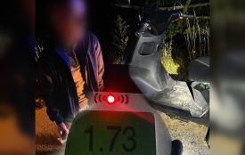 Патрульні зупинили порушника, що їздив вночі напідпитку