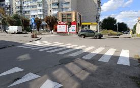 У Козятині почали оновлювати дорожню розмітку