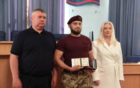 Воїн з Козятинщини Анатолій Блажієвський отримав почесні відзнаки