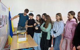 Дмитро Адамовський став лідером учнівського самоврядування у Самгородоцькому ліцеї