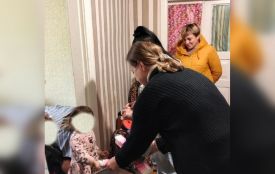 Відвідали родину, яка виховує п’ятьох малолітніх діток і опинилася у складних життєвих обставинах