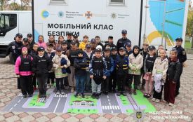 Мобільний клас безпеки завітав до Самгородоцького ліцею